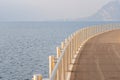 Beautiful landscape with pathway view, Como Lake, Italy Royalty Free Stock Photo