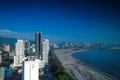 Beautiful landscape of penang near the beach. skyline Penang Malaysia Royalty Free Stock Photo