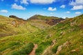 Beautiful landscape of Ponta de Sao Lourenco on the Eastern coast of Madeira island Royalty Free Stock Photo