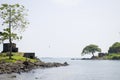 The beautiful landscape protected the Andaman Sea Port Blair India