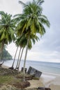 The beautiful landscape protected the Andaman Sea Port Blair India