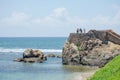 The beautiful landscape protected near Galle fort in Sri Lanka