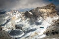 Beautiful landscape of Pyrenees mountains with famous Cirque de