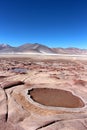 Beautiful landscape with red rocks Royalty Free Stock Photo