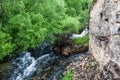 Beautiful landscape by the river Royalty Free Stock Photo