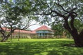 Beautiful landscape scene of Marukhathaiyawan Palace most dazzle