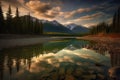 Incredible stunning scenery of Jasper National Park