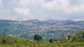 Beautiful Landscape scenic urbanized residential area made up of cottage houses view popularly known as city view of Queen of Royalty Free Stock Photo