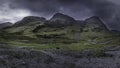 Beautiful landscape of Scottish highlands Royalty Free Stock Photo