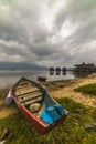 Beautiful landscape with sea beach in Vietnam Royalty Free Stock Photo