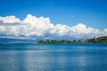 Beautiful landscape - sea lagoon with turquoise water Royalty Free Stock Photo