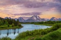 Oxbow Bend along the Snake River from Grand Teton National Park, Wyoming.