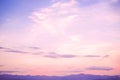 beautiful landscape - serenity and rose quartz color filter