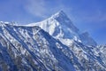 Beautiful Landscape of Shispare peak in Autumn season.