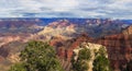 Beautiful Landscape from South Rim of Grand Canyon, Arizona, Uni Royalty Free Stock Photo