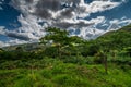 Beautiful landscape in southwestern Uganda, Royalty Free Stock Photo