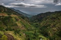 Beautiful landscape in southwestern Uganda, Royalty Free Stock Photo