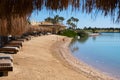 Beautiful landscape in Steigenberger Golf Resort El Gouna area in El Gouna, Red Sea, Egypt, Africa