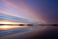 Beautiful landscape of sunrise at the lake in Sweden