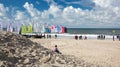 Beautiful landscape on Sylt island at North Sea.