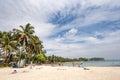 Beautiful landscape tropical beach.