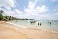 Beautiful landscape tropical beach.