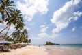 Beautiful landscape tropical beach.