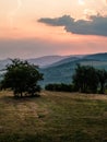 Beautiful landscape Tuscany Italy Royalty Free Stock Photo