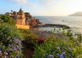 Sunset Vernazza, Cinque Terre Royalty Free Stock Photo