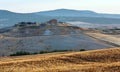 Tuscany sunrise countryside, Italy Royalty Free Stock Photo