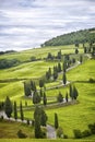 Beautiful landscape of Tuscany Royalty Free Stock Photo