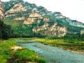 Beautiful landscape of unique nature in Shidu conservation area