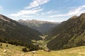 Landscape in the valley of Ransol, canillo, Andorra