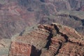 Beautiful landscape view of canyons & Colorado River from South Rim, Grand Canyon National Park, USA Royalty Free Stock Photo