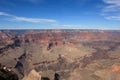 Beautiful landscape view of canyons from South Rim, Grand Canyon National Park, USA Royalty Free Stock Photo