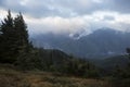 Sunrise on Hurricane Ridge - Olympic National Park Royalty Free Stock Photo