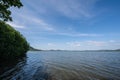 Beautiful landscape view at Kung krabaen Mangrove forest Royalty Free Stock Photo