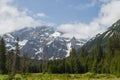 beautiful landscape view of Lake Morskie Oko in Zakopane Poland in the Tatra Royalty Free Stock Photo