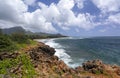 Rugged Coastline, Mahaulepu Beach, Kauai, Hawaii