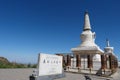 Beautiful landscape view of Mati Temple in Zhangye Gansu China