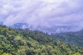 Beautiful Landscape view on the mountain on the way From Thongphaphum district Royalty Free Stock Photo