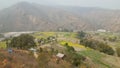 Beautiful landscape view of paddy rice farm in Estern Nepal