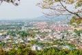 Beautiful landscape view of Phuket city from Khao Rang viewpoint Royalty Free Stock Photo