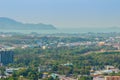 Beautiful landscape view of Phuket city from Khao Rang viewpoint Royalty Free Stock Photo