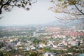 Beautiful landscape view of Phuket city from Khao Rang viewpoint Royalty Free Stock Photo