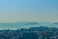 Beautiful landscape view of Phuket city from Khao Rang viewpoint Royalty Free Stock Photo