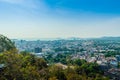 Beautiful landscape view of Phuket city from Khao Rang viewpoint Royalty Free Stock Photo