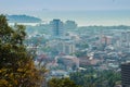 Beautiful landscape view of Phuket city from Khao Rang viewpoint Royalty Free Stock Photo