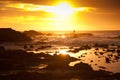 Beautiful landscape of Waikawa bay in sunrise times, South Island, New Zealand Royalty Free Stock Photo