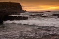 Beautiful landscape of Waikawa bay in sunrise times, South Island, New Zealand Royalty Free Stock Photo